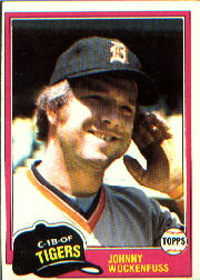 1981 Topps Baseball Cards      468     John Wockenfuss